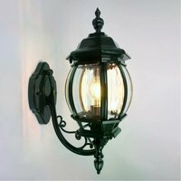 Au&szlig;enwandleuchte Andrew stehend | Gr&uuml;n