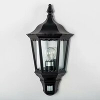 Wandleuchte Ancona | Schwarz | Mit Sensor