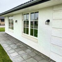 Wandleuchte Kutschenlampe | Schwarz