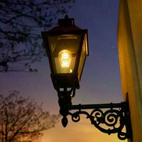 Wandleuchte Katwijk M | Schwarz