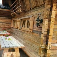 Wandleuchte Romantica 3-flammig | Rustikal braun