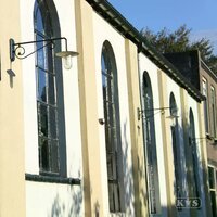 Wandleuchte Louvre verl&auml;ngert XL | Gr&uuml;n