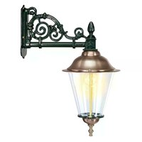 Au&szlig;enwandleuchte Durgerdam M | H&auml;ngend | Gr&uuml;n-Kupfer