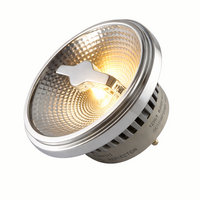 LED AR111 spot GU10 12W dimmable | 2700K warm white | 650lm 24&deg;