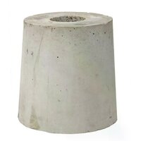 Betonblock rund gro&szlig; L | &Oslash;34,5cm