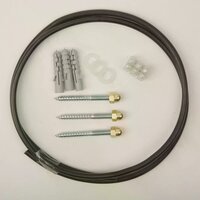 Montageset mit Kabel 75cm