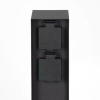 Au&szlig;ensteckdose Charge Sensor | Schwarz | Mit Sensor