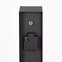 Au&szlig;ensteckdose Charge Sensor | Schwarz | Mit Sensor