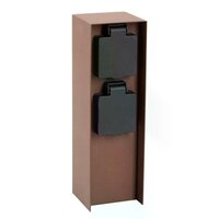 Au&szlig;ensteckdose Charge 2 | Corten