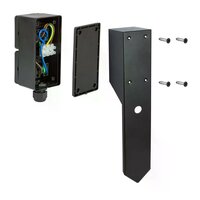 Au&szlig;ensteckdose Double Spike | Schwarz