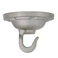 Deckenhaken | Montagehaken | Rohaluminium | &Oslash;13cm