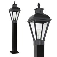 Stehende Au&szlig;enleuchte Vondel | Schwarz | 120cm