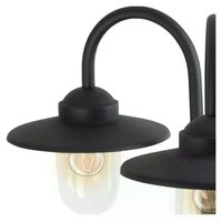 Laternenpfahl Dolce Retro triple | Schwarz | 217cm