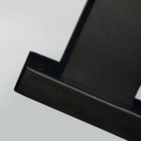 Laternenpfahl Capital doppelt | Schwarz | 270cm