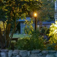 Laternenpfahl Capital | Schwarz | 240cm