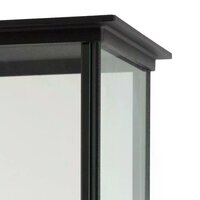 Laternenpfahl Capital | Schwarz | 240cm