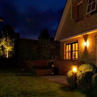 Stehende Au&szlig;enleuchte Sydney | Schwarz | 60cm