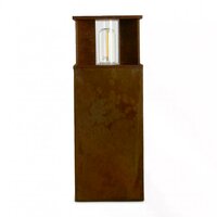 Stehende Au&szlig;enleuchte Marina 40 eckig | Corten