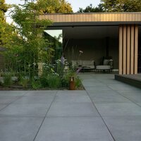 Stehende Au&szlig;enleuchte Marina 30 rund | Corten