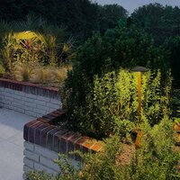 Stehende Au&szlig;enleuchte Jazzy Medium | Corten | 8W | 3000K