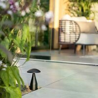 Stehende Au&szlig;enleuchte Jazzy Small | Schwarz | 8W | 3000K