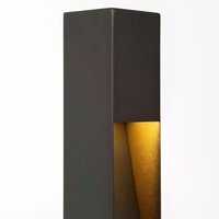 Stehende Au&szlig;enleuchte Levi | Schwarz | 40cm