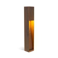 Stehende Au&szlig;enleuchte Levi | Corten | 60cm