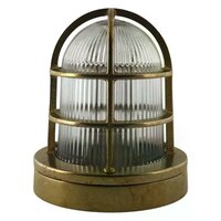 Deckenleuchte Gibraltar Schiffslampe | Bronze