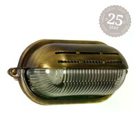 Wandleuchte Gulf Schiffslampe | Bronze
