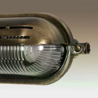 Wandleuchte Gulf Schiffslampe | Bronze