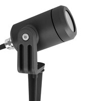 Garden spike light Spike | Matt black | IP54 | GU10