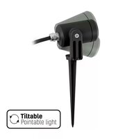 Garden spike light Spike | Matt black | IP54 | GU10