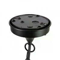 Pendelleuchte Dolce | Mattschwarz | An Kette