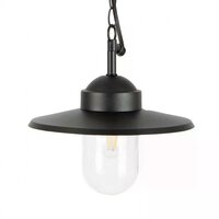 Pendelleuchte Dolce | Mattschwarz | An Kette