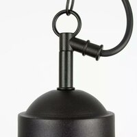 Pendelleuchte Dolce | Mattschwarz | An Kette