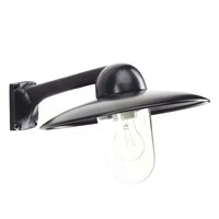 Wandleuchte Fabrique | Schwarzes Aluminium-Schwarz