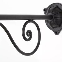 Wandleuchte Ardennes | Schwarz