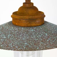 Wandleuchte Ardennes | Rost