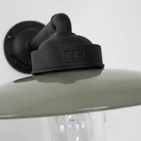 Wandleuchte Palazzo | Schwarz-Taupe