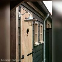 Wandleuchte Dolce | Verzinkter Stahl