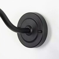 Wandleuchte Dolce Retro | Mattschwarz