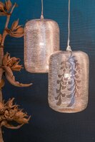 Pendant lamp Lampoon Filisky Small silver | &Oslash;20cm | E27 brass