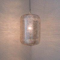 Pendant lamp Lampoon Filisky Small silver | &Oslash;20cm | E27 brass
