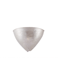 Led wandlamp Egg Filisky zilver | 28x20cm | E14 messing