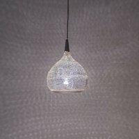Pendant lamp Mystic Filisky Small silver | &Oslash;19.5cm | E27 brass