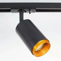 1-fase railspot Jade | GU10 fitting | Zwart goud