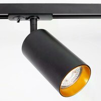 1-fase railspot Juno | GU10 fitting | Zwart goud