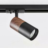 1-fase railspot Linn | GU10 fitting | Zwart donkerbruin