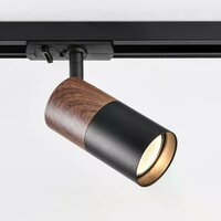 1-fase railspot Linn | GU10 fitting | Zwart donkerbruin