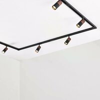 1-fase railspot Linn | GU10 fitting | Zwart donkerbruin